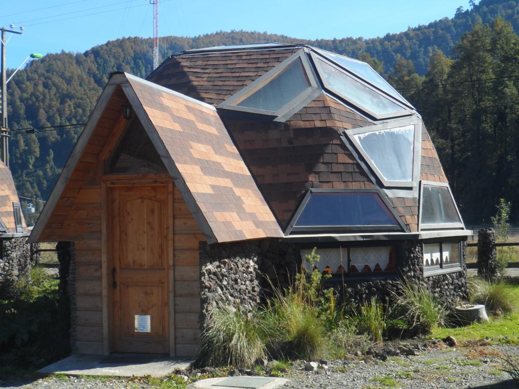 Karu Domos Del Fuy Aparthotel Neltume Exterior foto